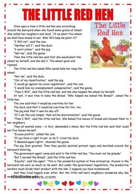  The Little Red Hen - Một Câu Chuyện cổ tích Ai Cập về Sự Thật Thà và Trách Nhiệm